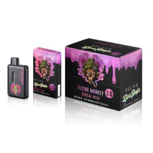 Flying Monkey D8+Live Resin Disposable 2 Gram 8CT<br>Cereal Milk