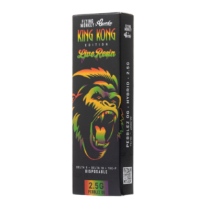 FLYING MONKEY KING KONG LIVE RESIN DISPOSABLE 2.5G Pebblez OG